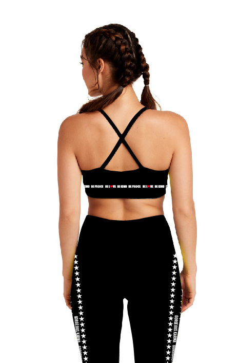 OM STAR Bralette Black